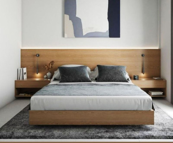Wooden bed 1013
